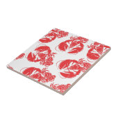 Hummerdruck Fliese (Seite)