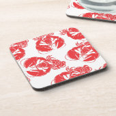 Hummerdruck Getränkeuntersetzer (Linke Seite)