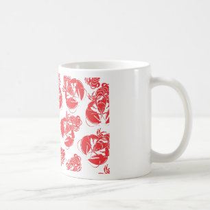 Hummerdruck Kaffeetasse