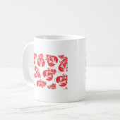 Hummerdruck Kaffeetasse (Vorderseite Links)
