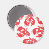 Hummerdruck Magnet (Vorderseite/Rückseite)