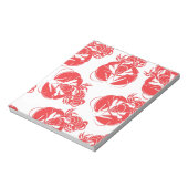 Hummerdruck Notizblock (Rotiert)