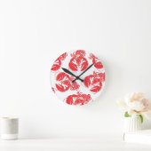 Hummerdruck Runde Wanduhr (Zuhause)