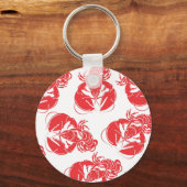 Hummerdruck Schlüsselanhänger (Vorderseite)