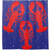 Hummerduschvorhang Duschvorhang (Vorderseite)