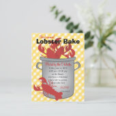 Hummeressen Einladung (Stehend Vorderseite)