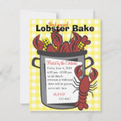 Hummeressen Einladung (Vorderseite)