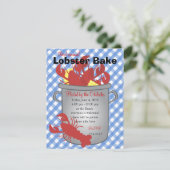 Hummeressen Einladung (Stehend Vorderseite)