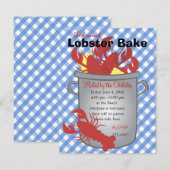 Hummeressen Einladung (Vorne/Hinten)