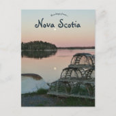 Hummerfalle in Nova Scotia Postkarte (Vorderseite)