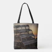Hummerfalle Sunset Tasche (Rückseite)