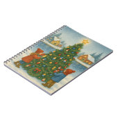 Hummerfalle Tree Weihnachtskarte Notizblock (Linke Seite)