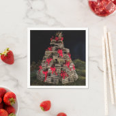 Hummerfalle Weihnachtsbaum Cocktail Napkin Serviette (Beispiel)