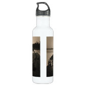 Hummerfallen Sepia Trinkflasche (Rückseite)