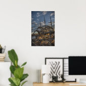 Hummerfallen und große Masten Poster (Heimbüro)