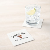 Hummerfest Rechteckiger Pappuntersetzer (Vor Ort)