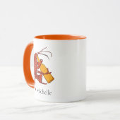 Hummerhandbeere Personalisierter Kaffee Tasse (Vorderseite Links)