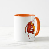 Hummerhandbeere Personalisierter Kaffee Tasse (VorderseiteRechts)