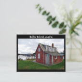 Hummerhütte, Bailey Island, Maine Postkarte (Stehend Vorderseite)