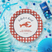 Hummerkochen Summer Family Wiedersehen Pappteller (Party)