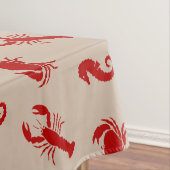 Hummerkrabbe-Seepferd-Kruste Tischdecke (Beispiel)