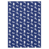 Hummerkrabbe-Seepferd Tischdecke (Vorderseite)