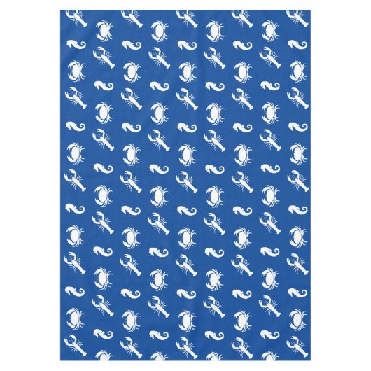 Hummerkrabbe Seepferd Tischdecke (Vorderseite)