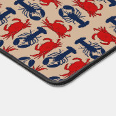 Hummerkrebs Gemustert Schreibtischunterlage (Ecke)