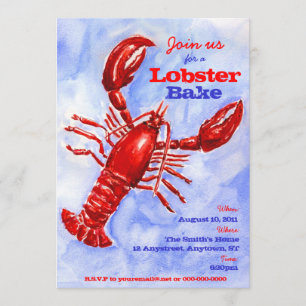 Hummerkuchen Einladung