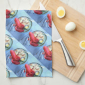 Hummerliebhaber Küchentuch (Viertel Falte)