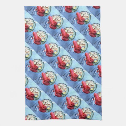 Hummerliebhaber Küchentuch (Vertikal)