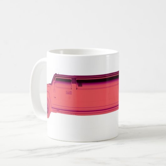 Hummerlimousine Kaffeetasse (Vorderseite Links)