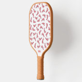 Hummermuster Monogramm Pickleball Schläger (Links)