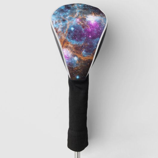 Hummernebel - Cosmic Winter Wonderland Golf Headcover (Vorderseite)