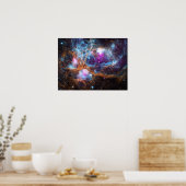 Hummernebel - Cosmic Winter Wonderland Poster (Küche)