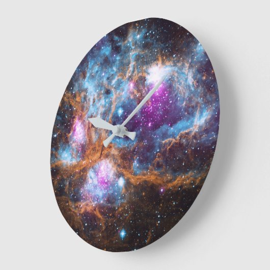 Hummernebel Große Wanduhr (Winkel)