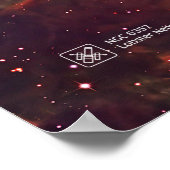 Hummernebel, NGC 6357 Poster (Ecke)