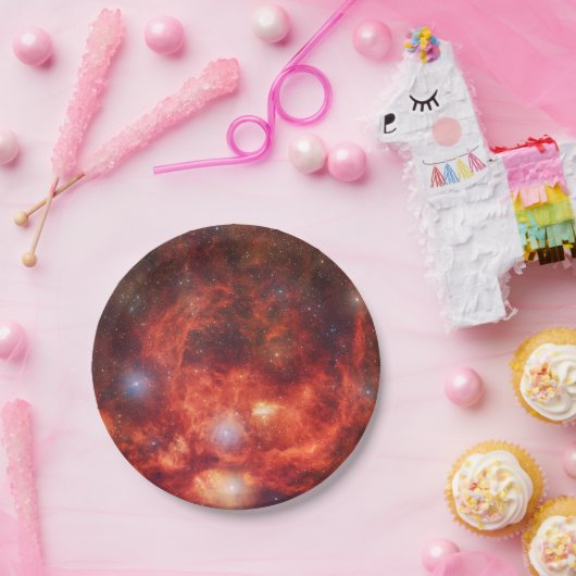 Hummernebel Pappteller (Party)