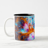 Hummernebel Zweifarbige Tasse (Links)