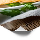 Hummerrollen und Kartoffelchips Poster (Ecke)