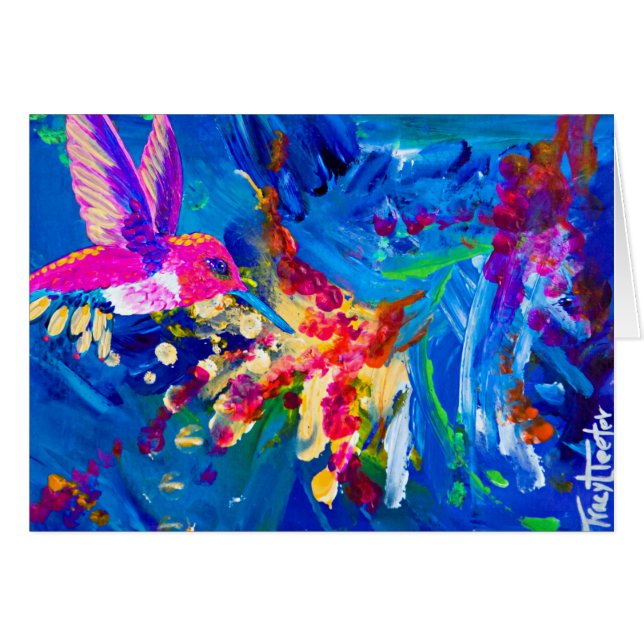 Hummers Explosions-Kolibri (Vorderseite (Horizontal))