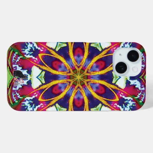 Hummers Kaleidoskop Case-Mate iPhone Hülle (Rückseite (Horizontal))