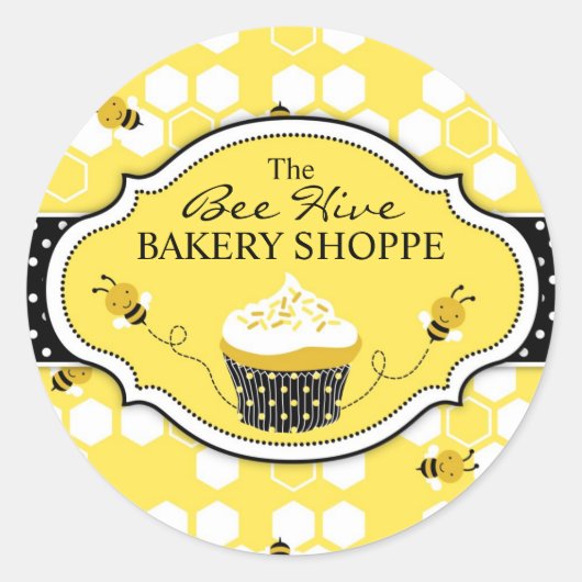 Hummersticker RBIZ Runder Aufkleber (Vorderseite)