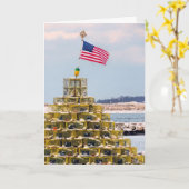 Hummertopf Karte (Gelbe Blume)