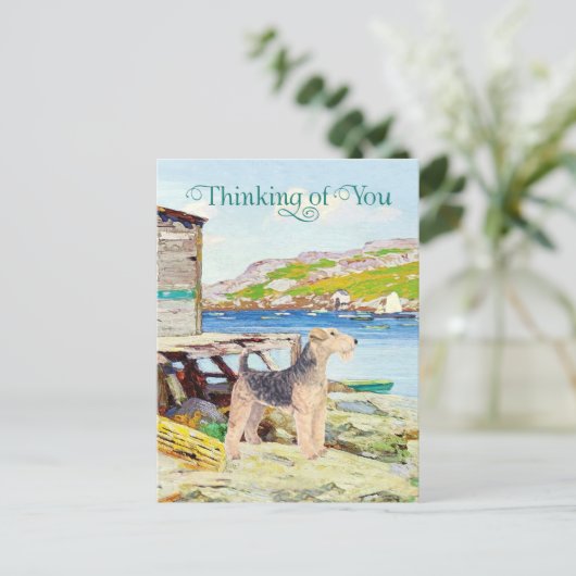 Hummertöpfe Postkarte (Stehend Vorderseite)