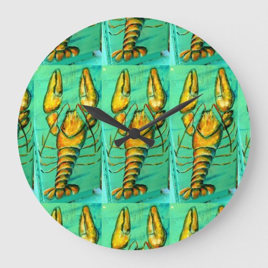 Hummeruhr Große Wanduhr (Vorderseite)