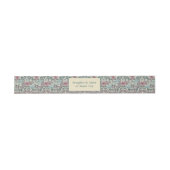 Humming bird and hibiscus pattern - belly band (Flach)