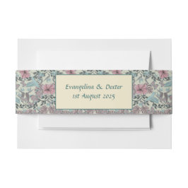 Humming bird and hibiscus pattern - belly band