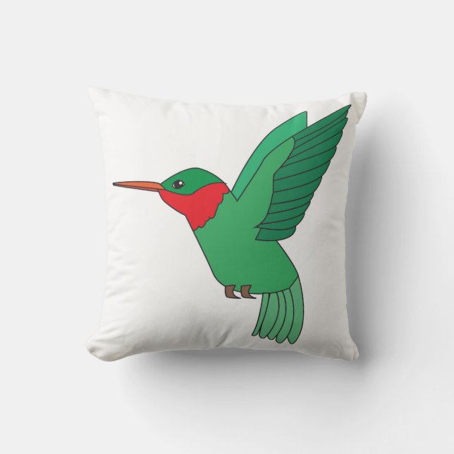 Humming Bird Kissen (Vorderseite)