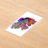 Humming Bird love Acryleinladungen (Ablage )